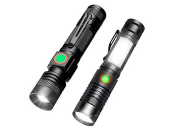 Ліхтар BL-502-T6+COB, 1x18650, магніт, затискач, zoom, ЗУ microUSB (BL-502-T6+COB)