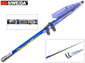 Удочка Siweida "Maverick" карбон IM8, 7 колец, 12-секционная 4м, 5-25г