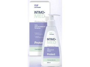 Гель для интимной гигиены "Elfa Pharm" Intimo+med Protect 200 мл