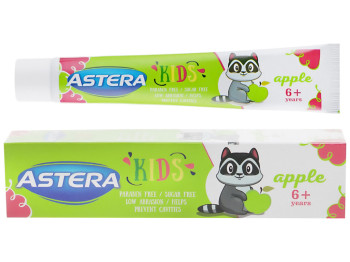 Детская зубная паста Astera "Яблоко" 50мл
