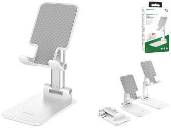 Настільний Тримач Borofone BH42 Lite Star folding Бiлий