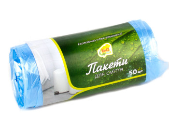 Пакети для сміття 35л EkoPlus 50шт 20838