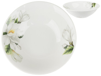 Салатник фарфоровый Helios Жасмин 7" D18см 00002