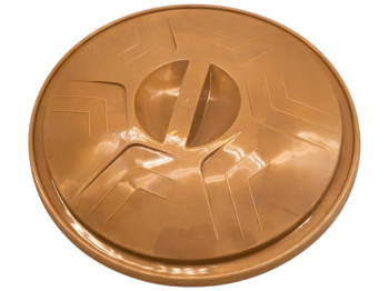 Кришка для відра R plastic, поліпропілен, 33х6см, 15л, колір бронза