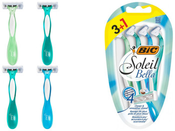 Станки для гоління BIC Soleil Bella 4 леза (ціна за набір 4шт)