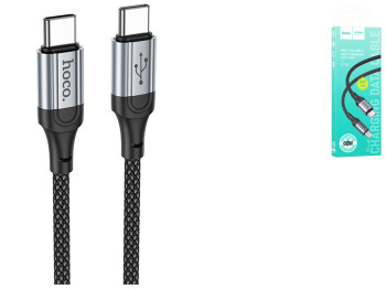 Кабель USB Hoco X102 Type-C to Type-C 60W Колір Чорний