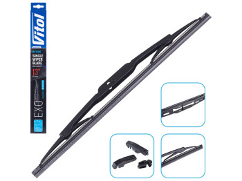 Щітка склоочисника каркасна VITOL EXO 13", 33см (VK-13330)