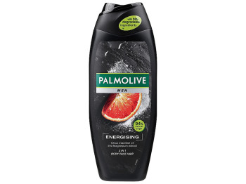Гель для душу Palmolive Men Energising 3в1 Ефірна олія цитрусових і екстракт магнію, 250мл