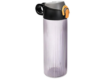 Пляшка для води Herevin Water Bottle, пластик, 750мл, 25×7×12см, колір прозорий