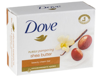 Крем-мыло Dove "Объятия нежности" с маслом ши, для кожи лица и рук 100г