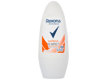 Дезодорант-антиперспірант кульковий Rexona Motionsense Workout 50мл