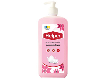 Засіб для миття посуду Helper Ароматне яблуко, 1л