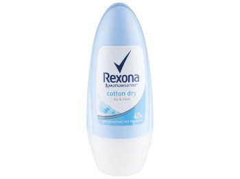 Дезодорант-антиперспірант кульковий Rexona Motionsense "Легкість бавовни" 48г 50мл