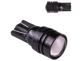 Лампа Pulso габаритна LED T10/1SMD-5050, 12v, 0.5w, 80lm White with lens (LP-158066)