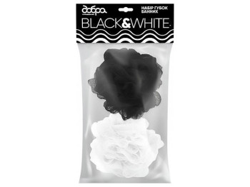 Губки банные B&W Добра Господарочка, 30гр (цена за набор 2шт)