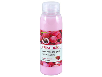 Крем-гель для душа Fresh Juice "Litchi & Raspberry" личи и малина 300мл