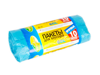 Пакети для сміття 60л. "Традиції Якості" 10шт.
