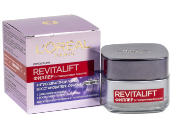 Крем-догляд для обличчя денний LOreal Paris "Revitalift Filler + гіалуронова кислота" 50мл