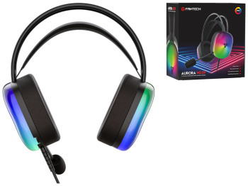 Ігрові навушники Fantech HG29 Aurora 7.1, Колір Чорний