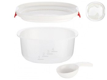Каструля для рису PURITY MicroWave для мікроволнової печі D21х10,5см 83505