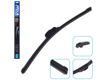 Щітка склоочищувача безкаркасна VITOL AERO 18" 45см (VB-18450)