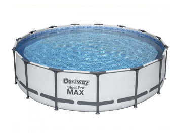 Басейн каркасний круглий Steel Pro MAX. Bestway 56488