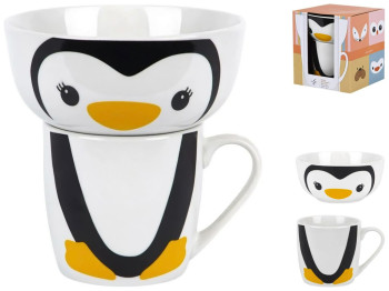 Набор посуды детской Limited Edition Happy Penguin (цена за упаковку 2 предмета) 45593