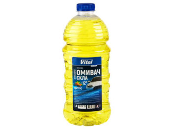 Очищувач скла зимовий Vitol, -12, Цитрус, 1,8л (VTW-1224)