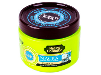 Маска для волосся Natural collection "З екстрактом бавовни" 500мл