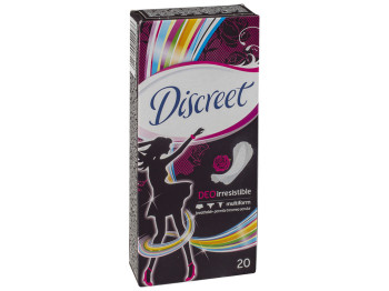Прокладки ежедневные Discreet "Deo Irresistible Multiform Single" 20шт