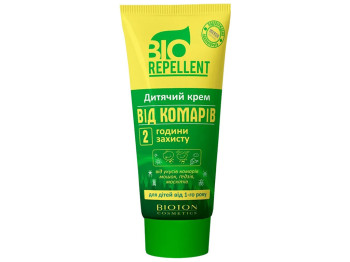 Дитячий крем від комарів Bioton Cosmetics Bio Repellent, 2 години захисту, 75мл