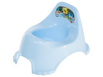 Горшок детский R plastic, голубой, 02007