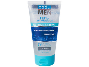 Гель для вмивання Cool Men "ExtraSensitive" 150мл