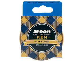 Освежитель воздуха Areon Ken Silver Linen (AK41)