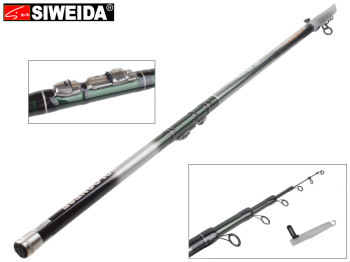 Удочка Siweida "Mike" стекловолокно, 6 колец, 5-секционная 5м, 5-25г
