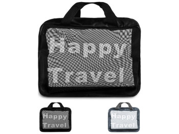 Косметичка дорожная Happy travel, 26х18х9,5см