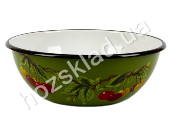 Миска Idilia "Вишня" на зеленом 1,5л 20см