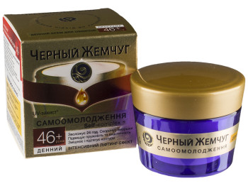 Крем для лица Черный жемчуг "Интенсивный лифтинг-эффект" дневной 46+ 45мл