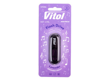 Освіжувач повітря Vitol Flash Drive Lavender, флеш-дизайн