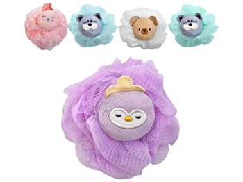 Мочалка-бант детская Animals, 30г