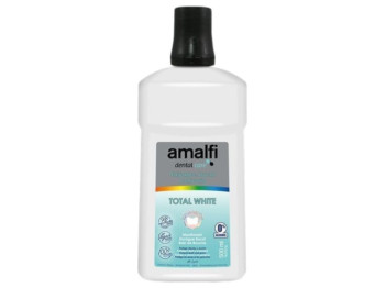 Ополаскиватель для рта Amalfi whitening, без спирта, мята, 500 мл