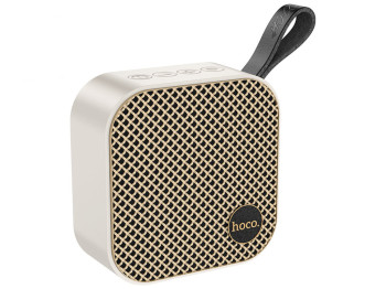 Колонка Hoco HC22, 5Вт, Bluetooth 5.2, 1200mAh, Type-C, пластик, 95×95×43мм, колір білий