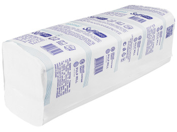 Рушники паперові SoffiPRO Optimal білі V-складання двошарові 150шт