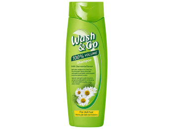 Шампунь Wash and Go с экстрактом ромашки, для тусклых волос, 400 мл