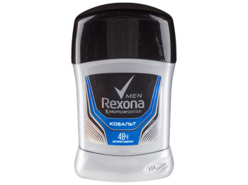 Антиперспірант-олівець для чоловіків Rexona men Motionsense "Кобальт" 48г 50мл