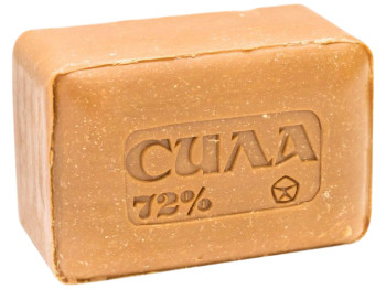 Мило господарське тверде Sila "Сила 72%" без упаковки 180г