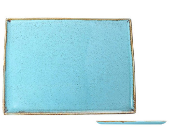 Блюдо для подачі Porland Turquoise, 27х21см