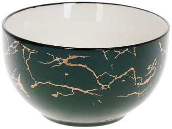 Пиала Green Marble, 700мл, цвет - темно-зеленый мрамор