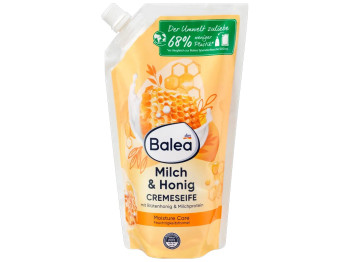Жидкое мыло Balea Milch & Honig, кремовое, сменный блок, 850 мл