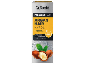 Олія для волосся Dr.Sante Argan Hair Розкішне волосся, з аргановим маслом та кератином, 50мл